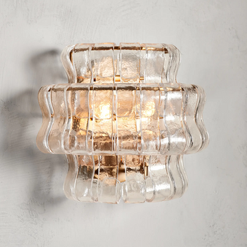 Art Glass Ghiaccio Wall Sconce