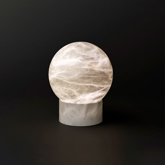 Alabaster Table Lamp, Bedside Table Lamp