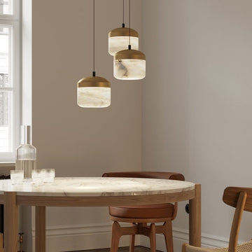 Osman Dome Alabaster Pendant, Kitchen Pendant Light